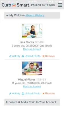 CurbSmart Parent android App screenshot 8